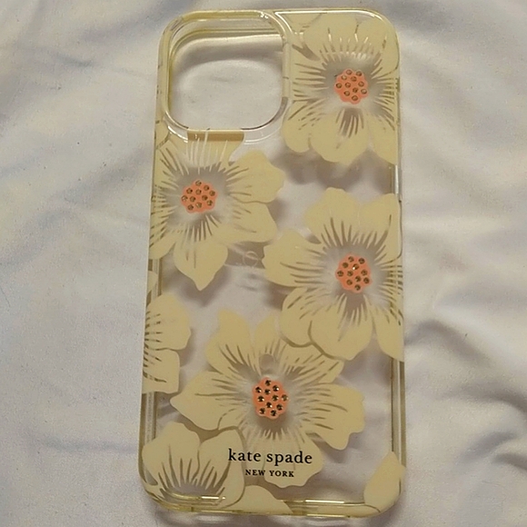 Kate Spade New York Hardshell iPhone 13 Case MagSafe - Hollyhock Floral print - Picture 2 of 4